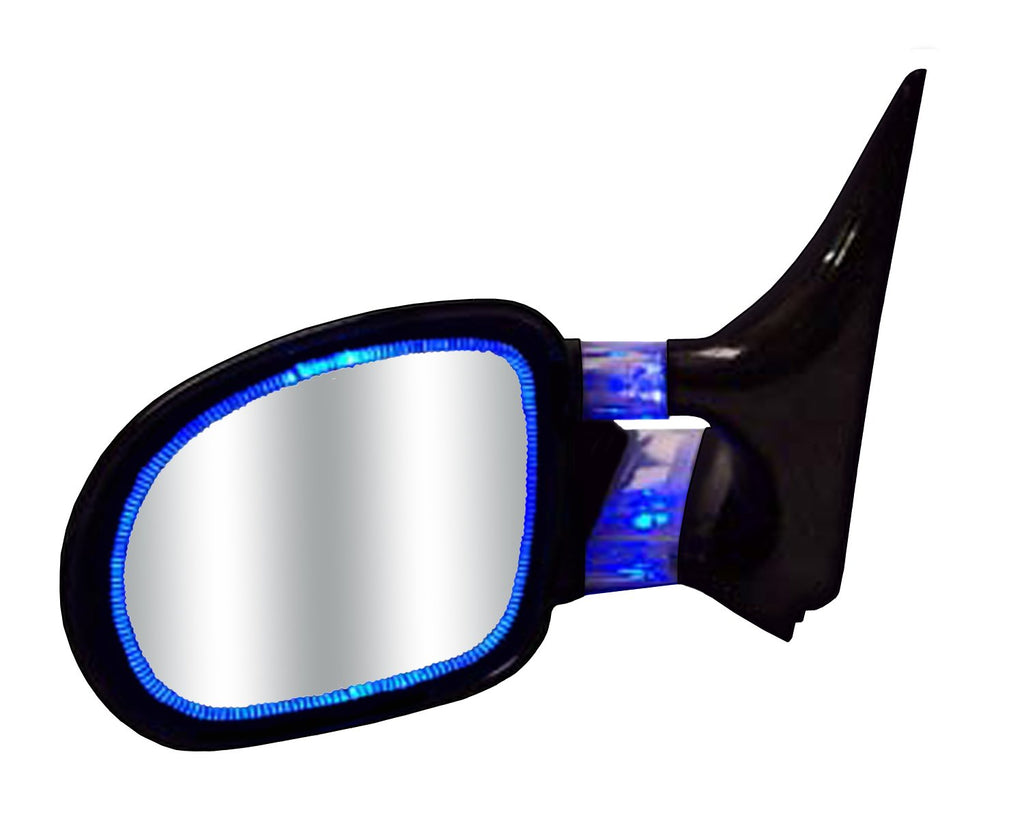 Optic Glow replacement mirrors Blue illuminated side view mirrors