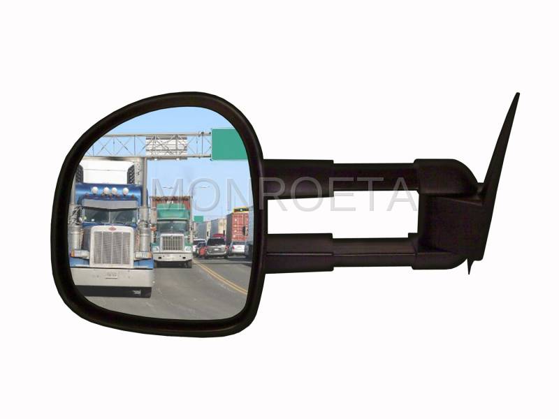 Towing Mirror - Kit contains 1 LH mirror, instructions, and hardware