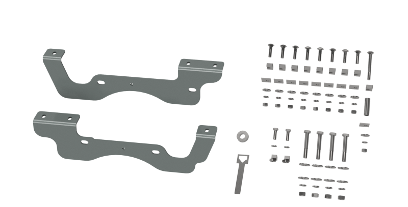 Custom Installation Kit For Universal Mounting Rails For Some Ford Trucks